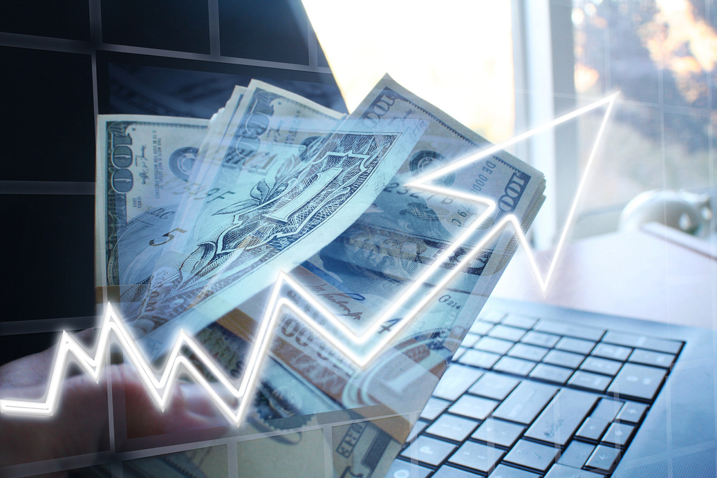 Online Passive Income & Investments Growing Concept High Quality